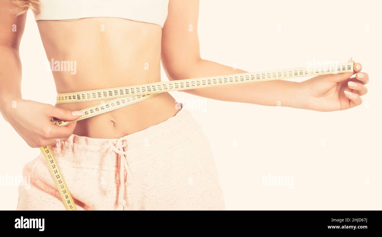 https://c8.alamy.com/comp/2HJD67J/woman-with-measuring-tape-weight-loss-concept-woman-take-waist-scale-tape-show-her-thin-waist-slim-girl-with-centimeter-closeup-woman-measuring-2HJD67J.jpg