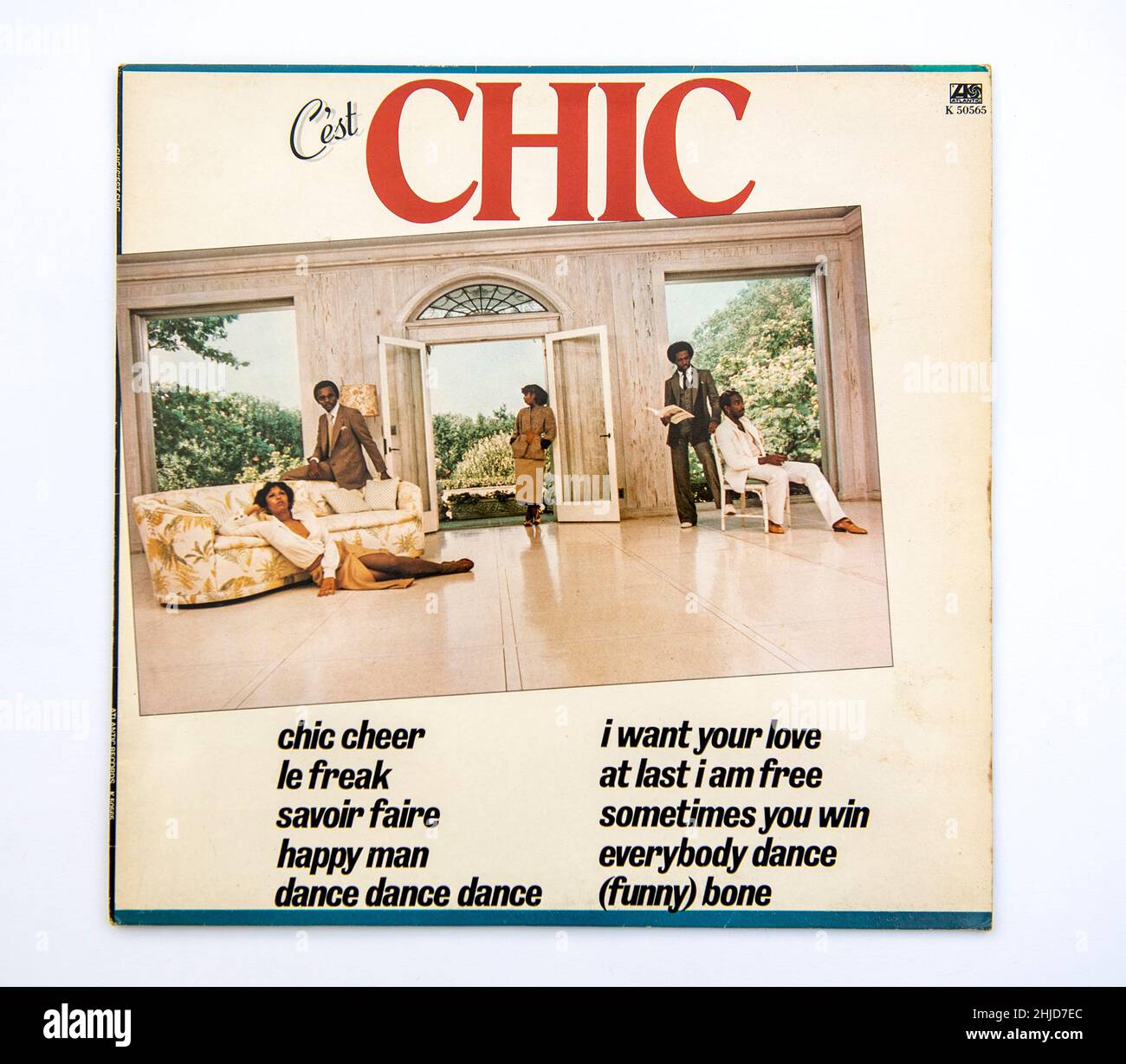 LP cover of C'est Chic, the second studio album by American band