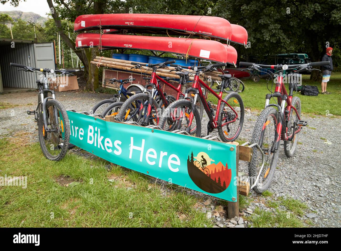 bike and canoe hire coniston boating centre coniston lake district
