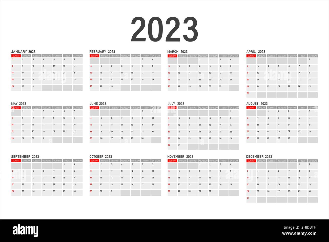 2023 2024 Ucsd Calendar Page 9 - 2023 Vector Vectors High Resolution Stock Photography And Images -  Alamy