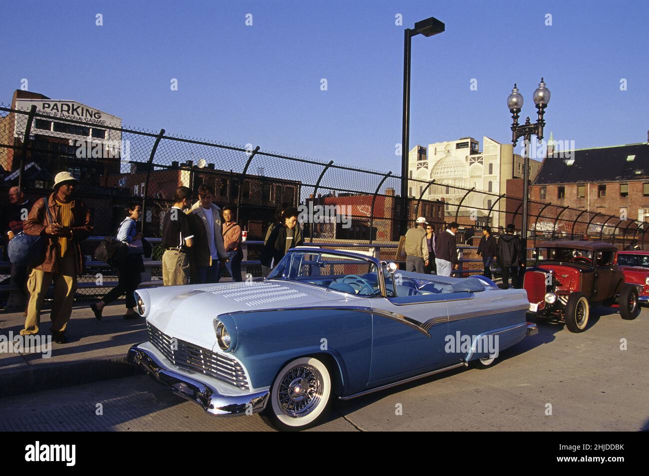 [USA BOSTON CAR SHOW OPENING EXHIBITION Stock Photo Alamy