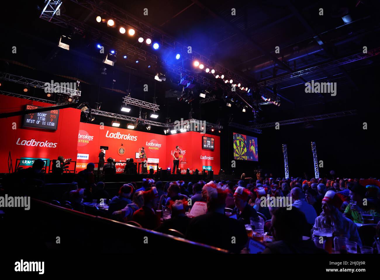 28th January 2022; Marshall Arena, Milton Keynes, Bucks, England