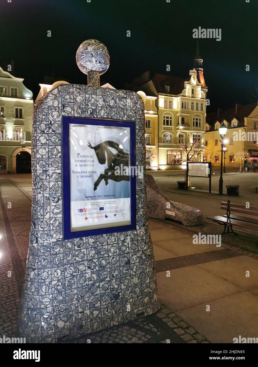 Bolesławiec, deutsch Bunzlau, schlesisch Bunzel, ist eine Stadt im