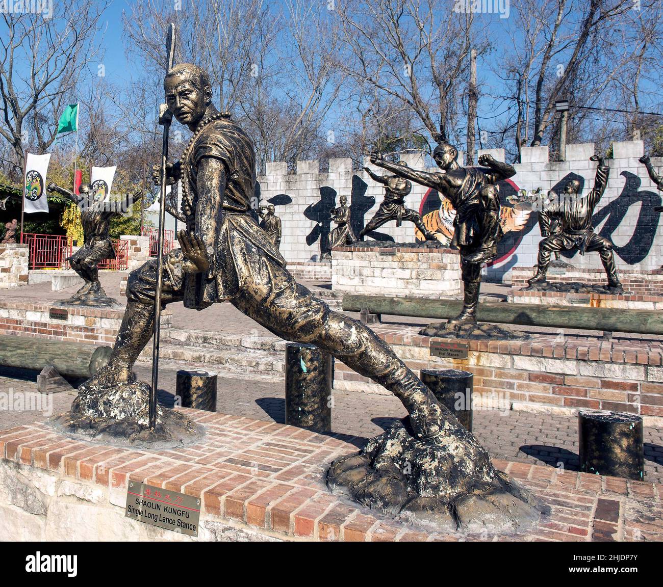 Houston, Texas, USA. 28th Jan, 2022. Lucky Land, a twoacre theme park