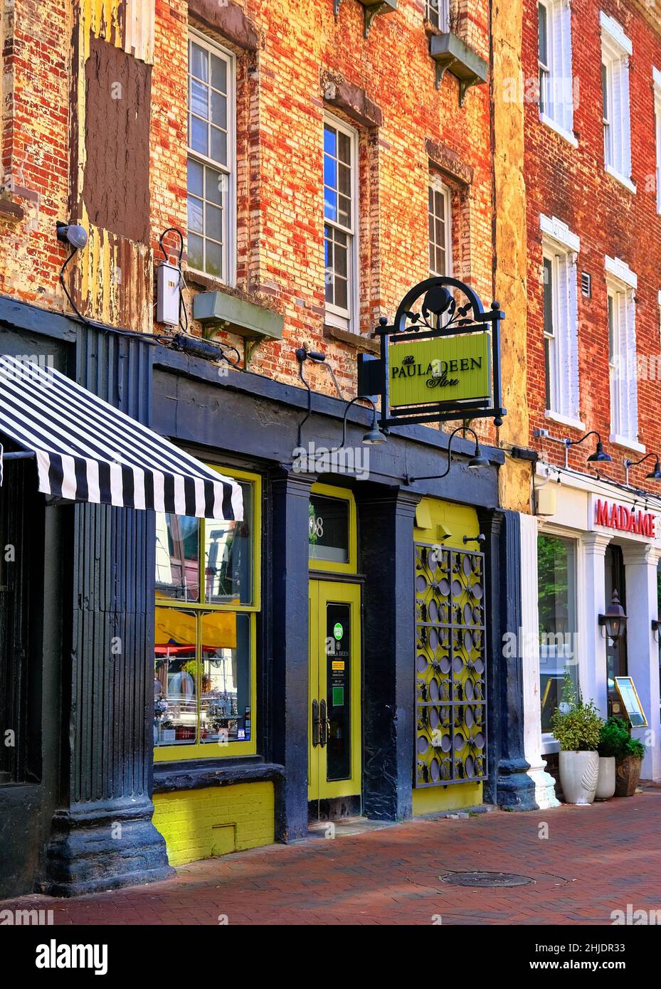 Entrance to paula deen restaurant stock photo alamy