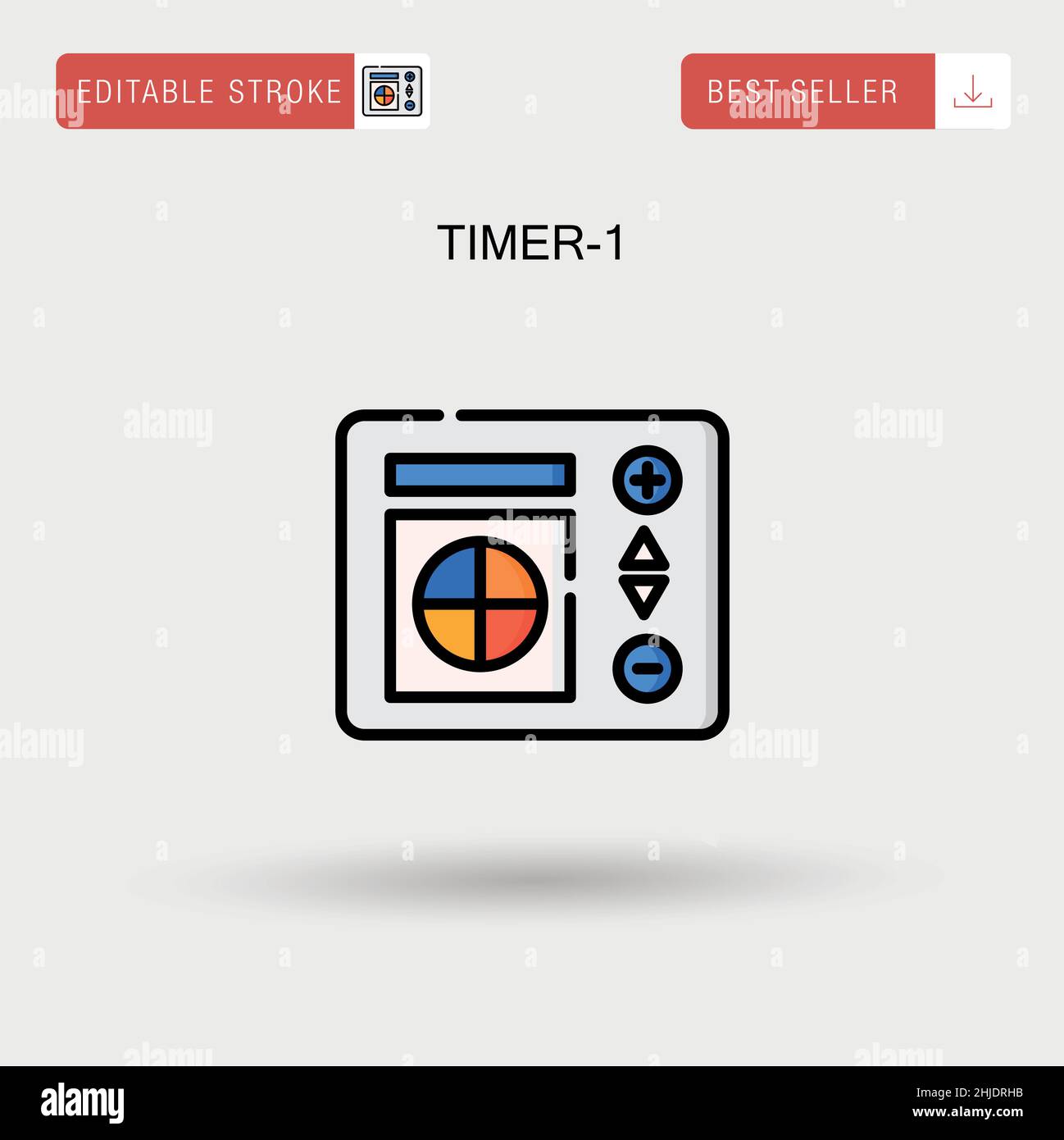 7 minutes timer, stopwatch or countdown icon. Time measure. Chronometr  icon. Stock Vector illustration isolated on white background Stock Vector  Image & Art - Alamy