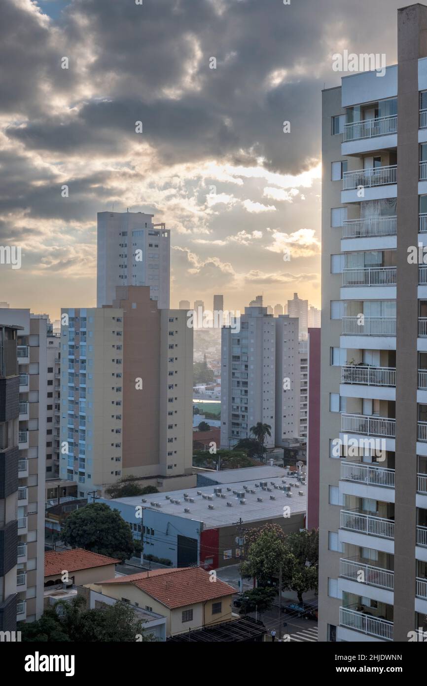 Residential apartment towers in São Paulo, Brazil Stock Photo