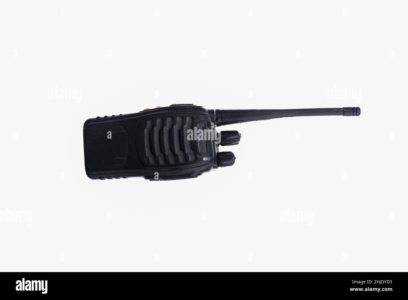 Portable radio sets isolated on white background Stock Photo - Alamy