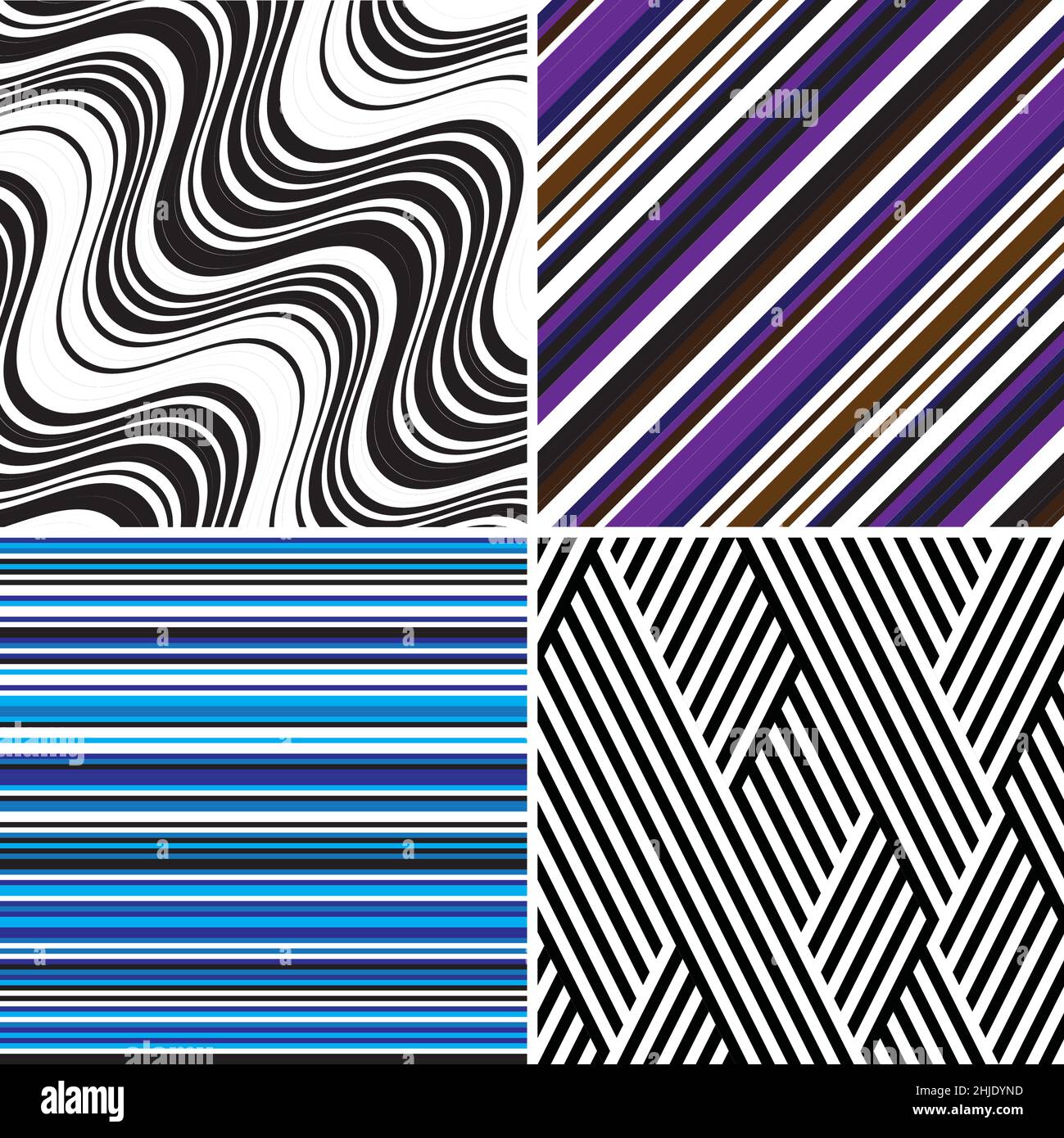 4 different vector patterns in the same package(eps). One pattern is ...