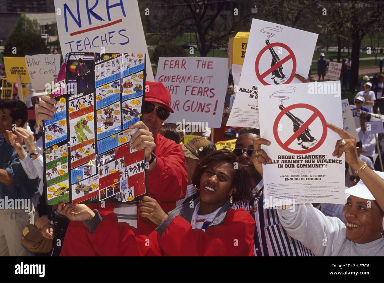 Lobby des armes NRA Stock Photo