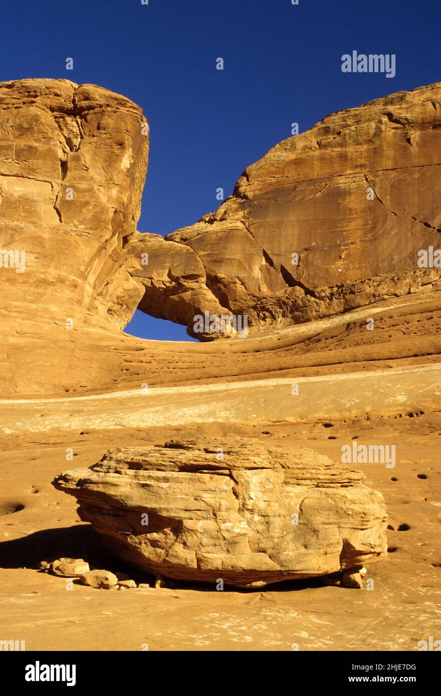 usa utah arches national park stones and hole Stock Photo