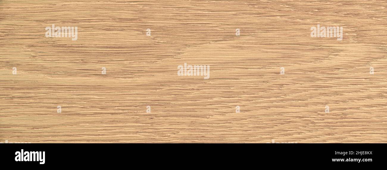 Brushed oak wood plank texture background Stock Photo