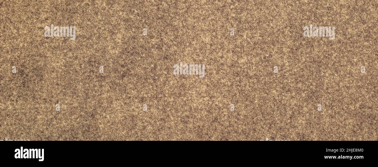 Brown natural felt texture background Stock Photo