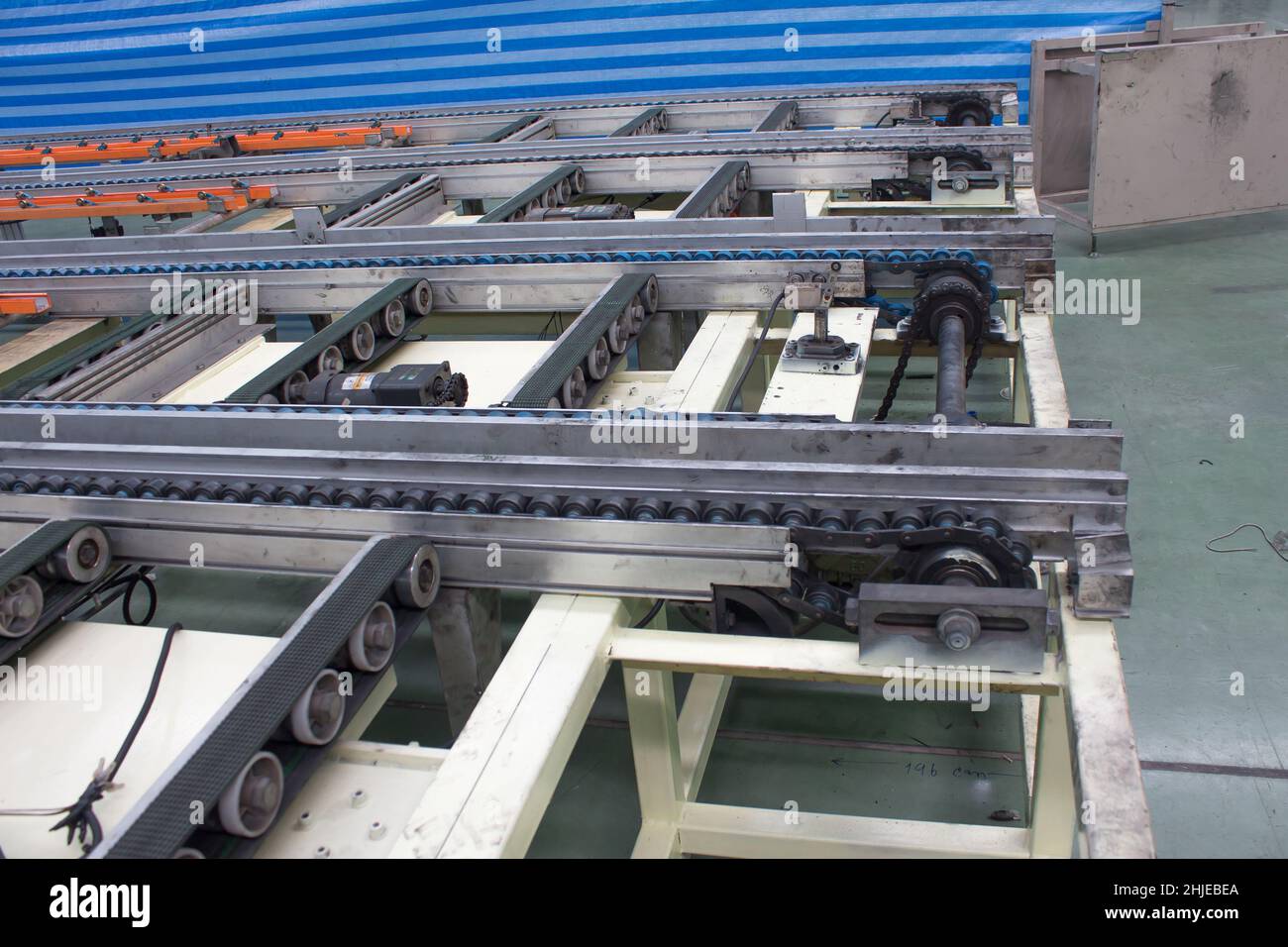 conveyor line assembly Stock Photo Alamy