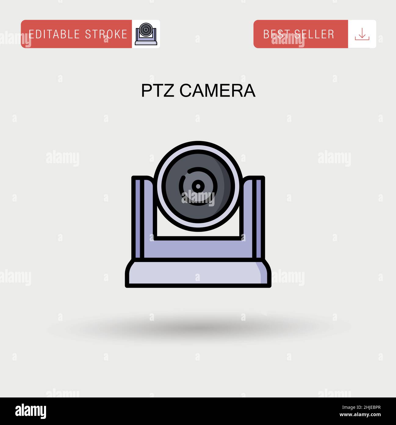 Ptz camera Simple vector icon Stock Vector Image & Art Alamy