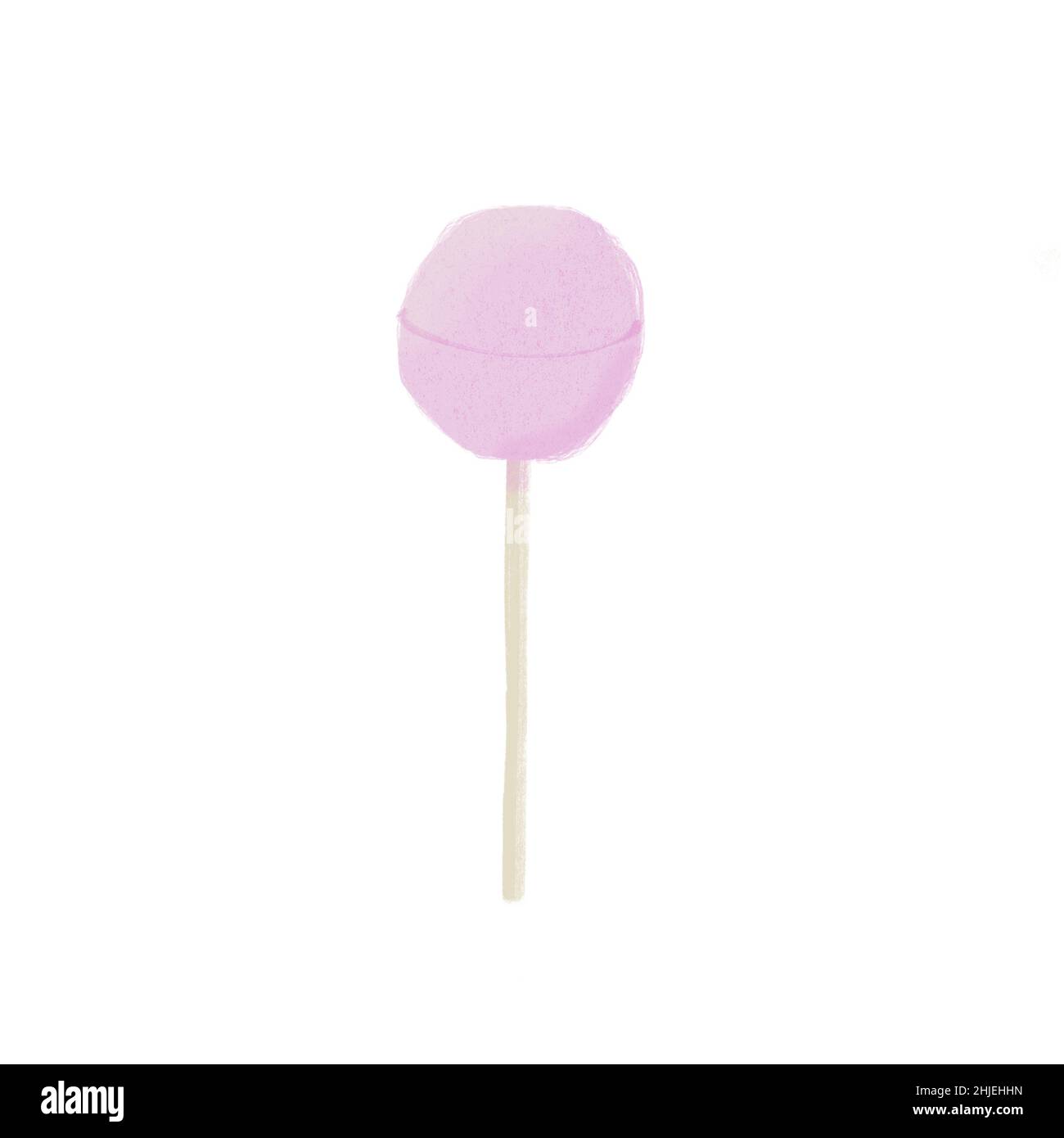 Candy illustration pink color isolated on white background Stock Photo ...