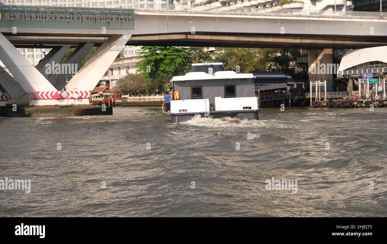 MINE Smart Ferry, Electric Catamaran Chao Phraya River, Bangkok