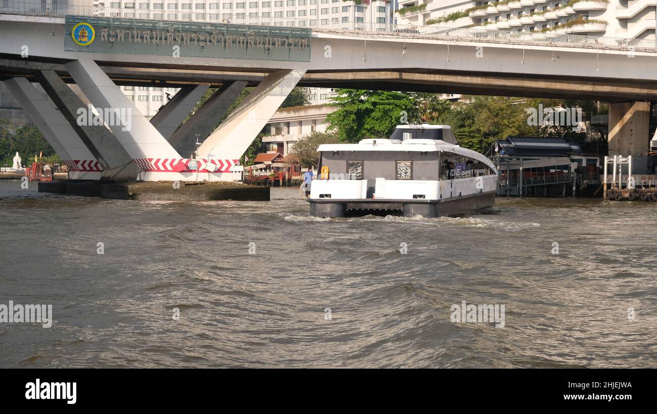 MINE Smart Ferry, Electric Catamaran Chao Phraya River, Bangkok