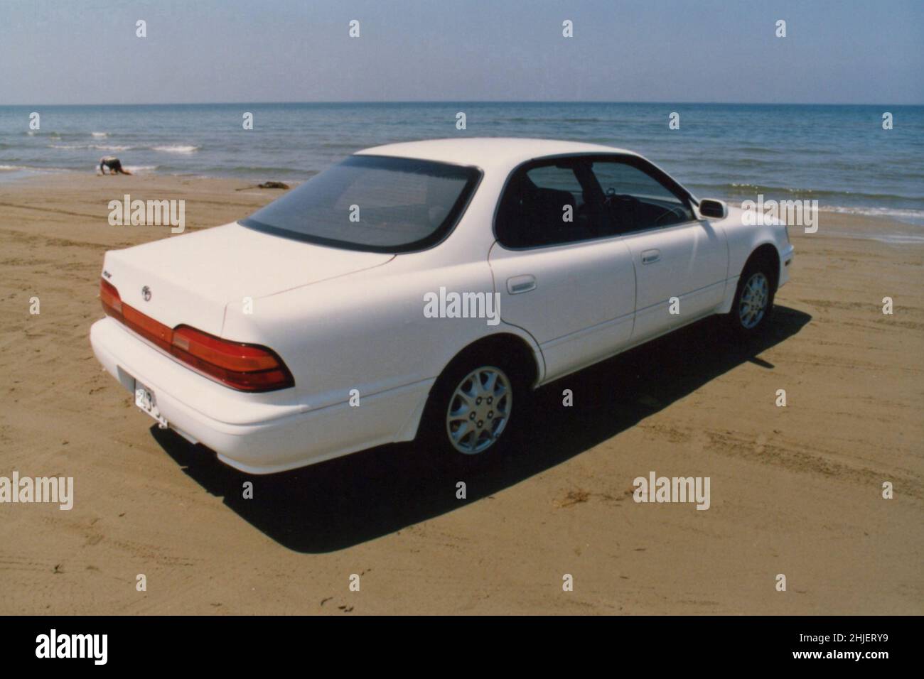 Toyota Car Vista. Scanned Copy of Archival Photo Stock Photo