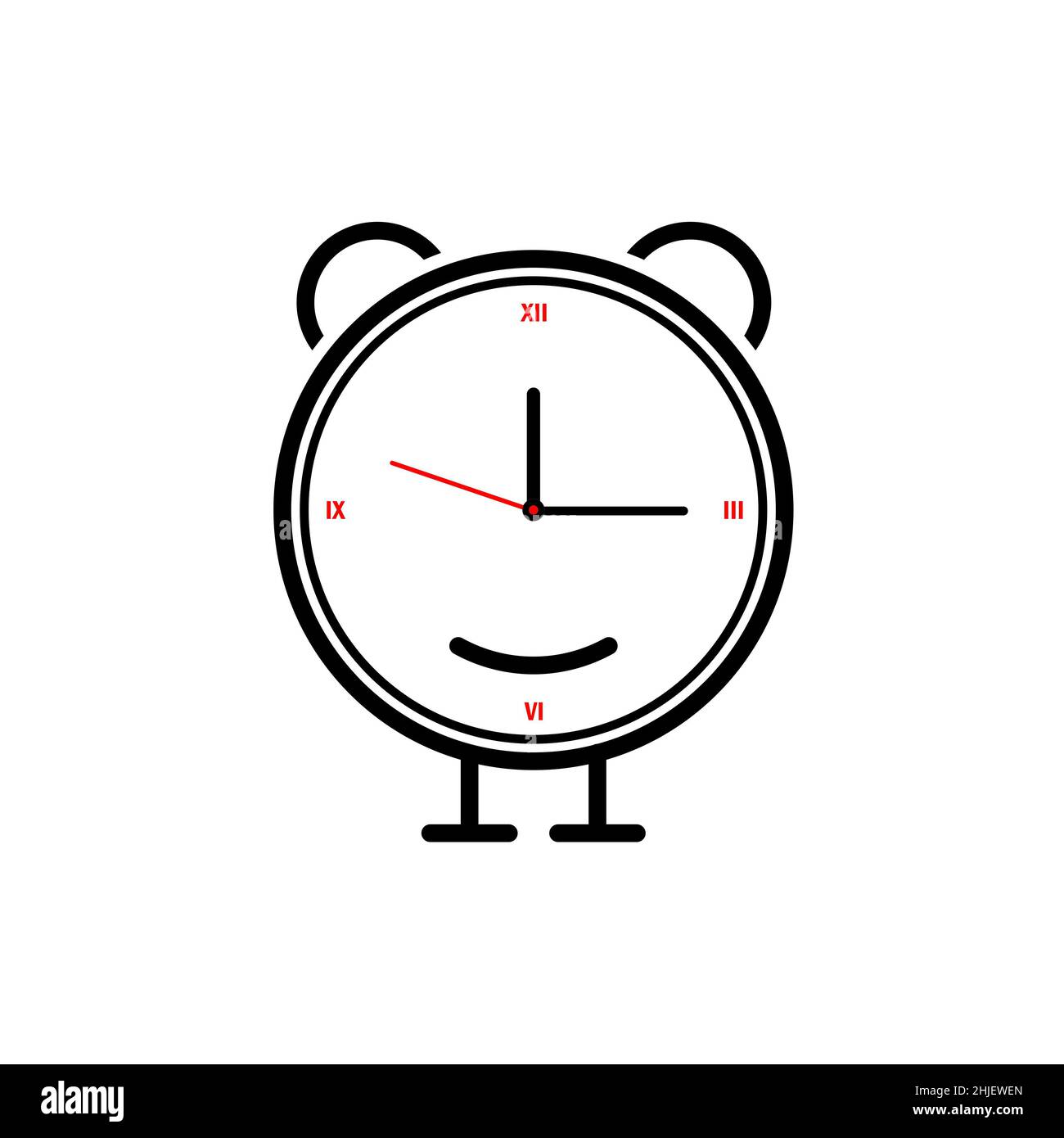 alarm clock icon Stock Photo Alamy