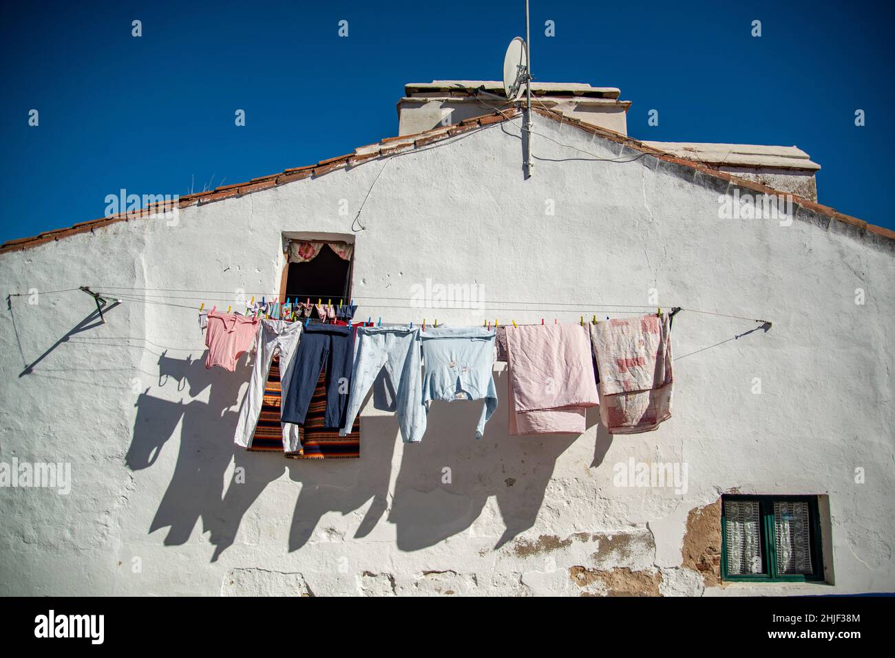 a house in the Village of Viana do Alentejo in Alentejo in Portugal