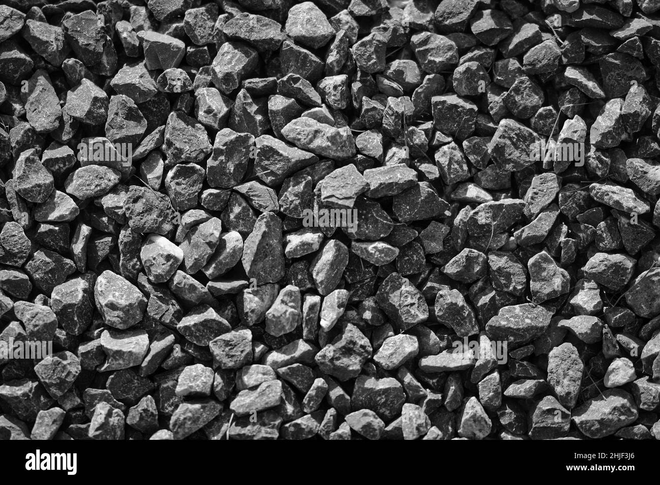 Stones pile background Black and White Stock Photos & Images - Alamy