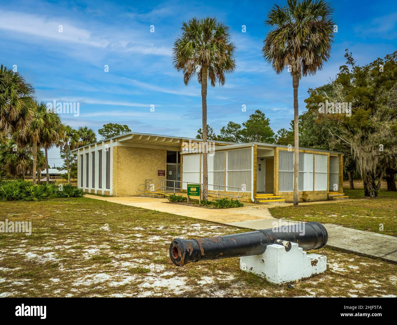Ceadr Key Museum State Park on Cedar Key Florida USA Stock Photo
