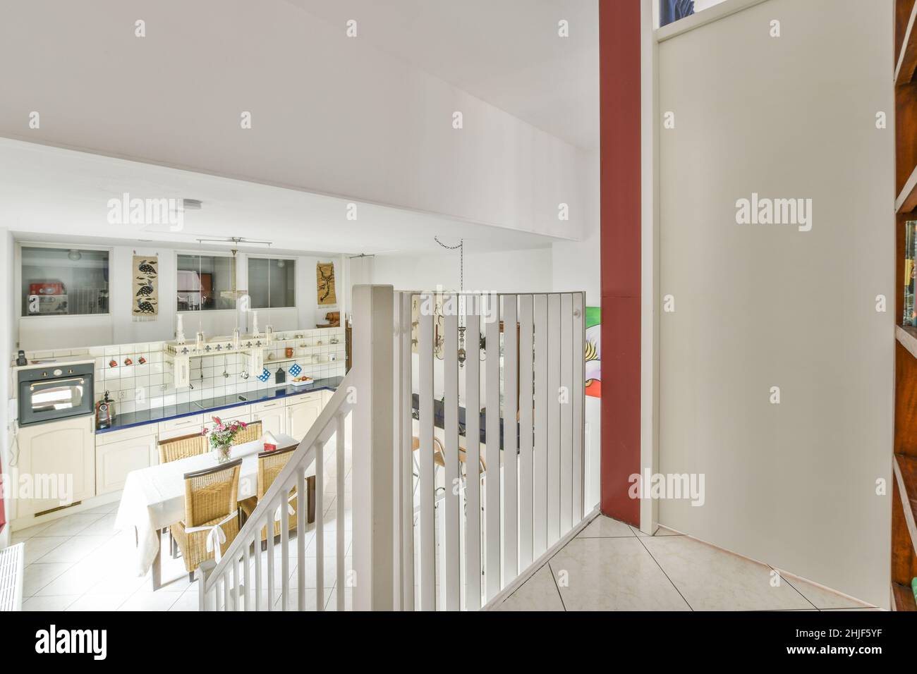 Luxury interior design of a modern house Stock Photo