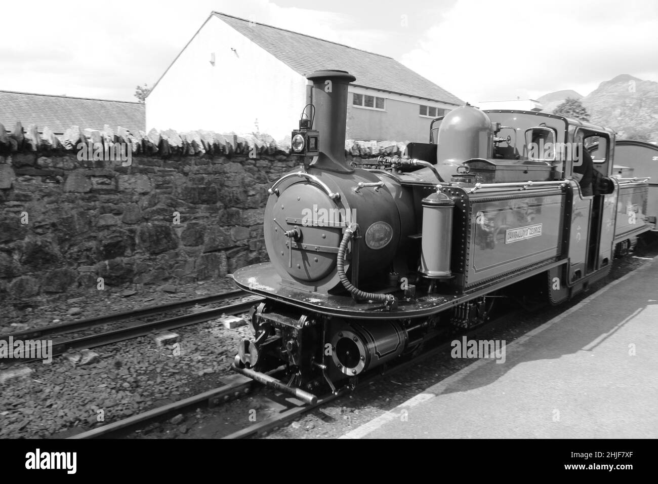The Ffestiniog and Welsh Highland steam railway stretches through the