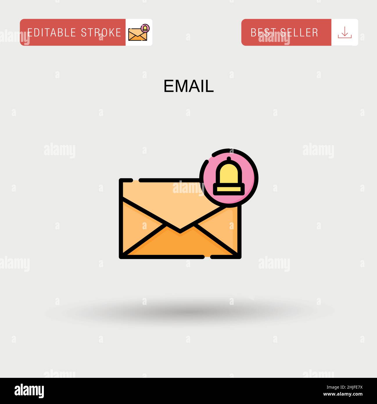 Email Simple vector icon Stock Vector Image & Art - Alamy