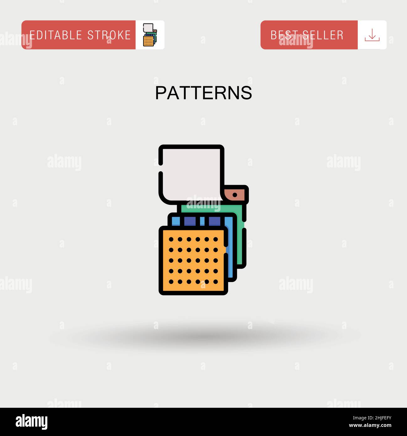 Icon patterns Stock Vector Images - Alamy