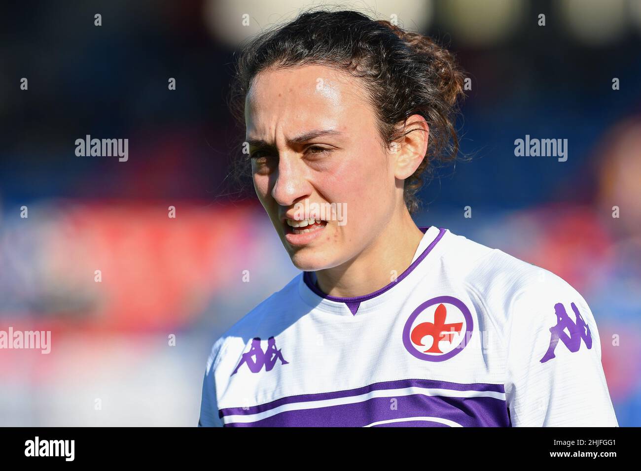 Pietro Torrini stadium, Sesto Fiorentino (FI), Italy, January 29, 2022, Michela Catena (Fiorentina Femminile)  during  Empoli Ladies vs ACF Fiorentina - Italian Coppa Italia Women football match Stock Photo