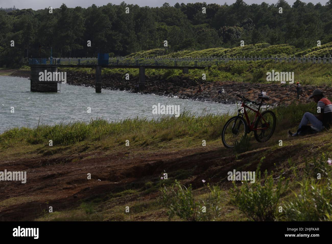 Mare aux Vacoas is the largest reservoir in Mauritius. It is located in