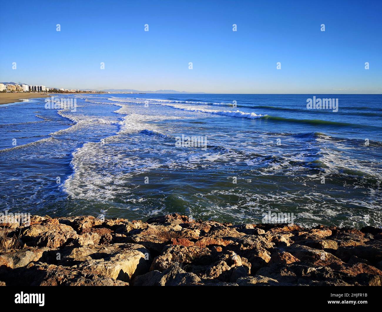 beautiful-view-of-the-beach-with-big-stones-on-a-sunny-day-in-puerto-de