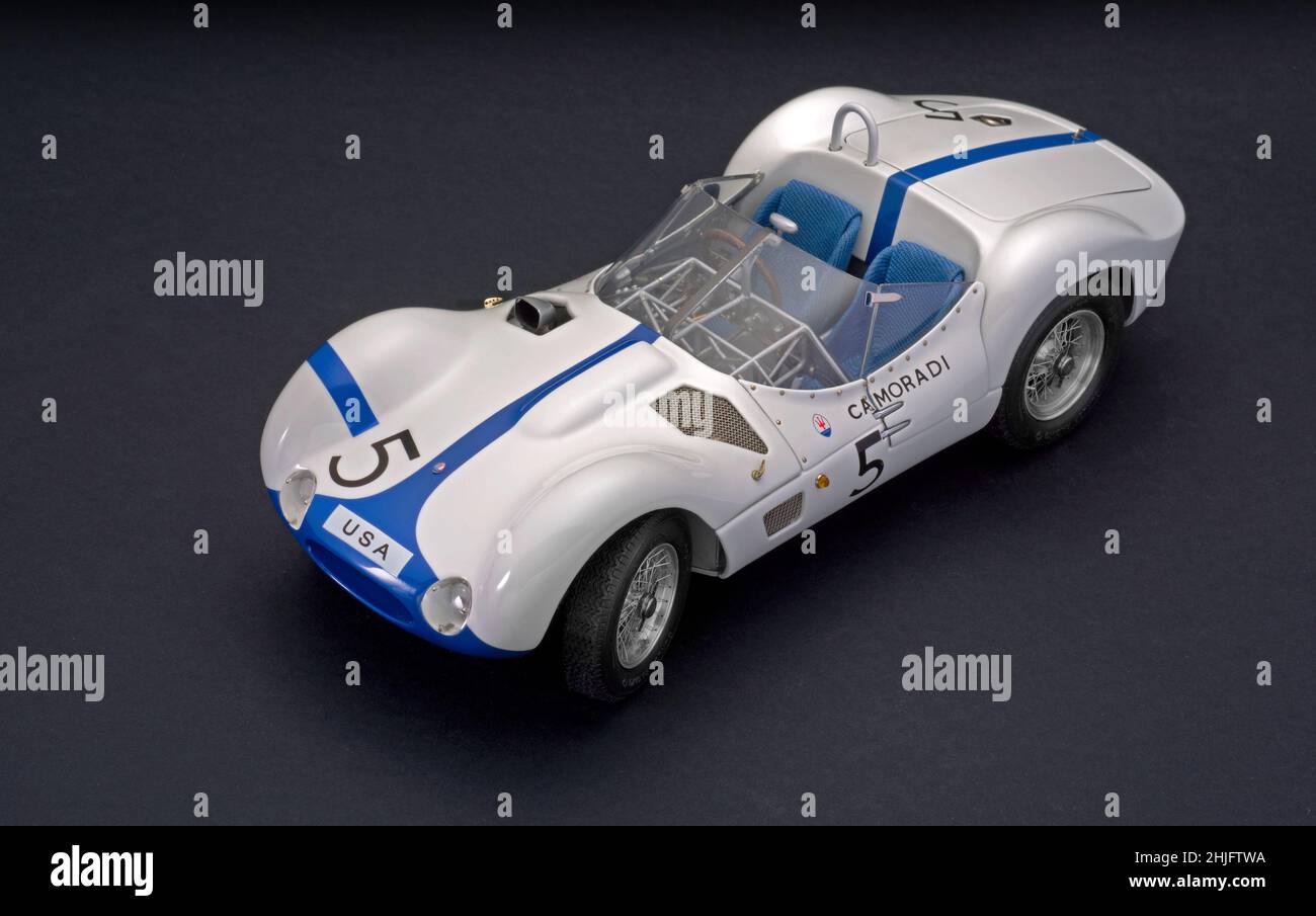 Diecast model car by CMC (1/18) of Maserati 61 Birdcage, 1959 Stock