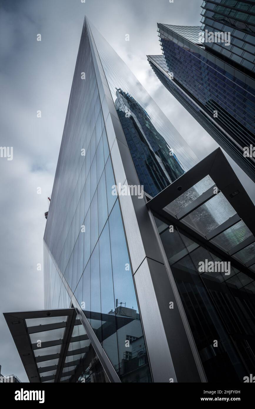 glass skyscraper Stock Photo