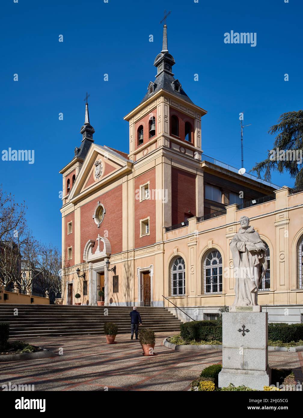 The Royal Basilica of our Lady of Atocha. Madrid, Spain. Stock Photo