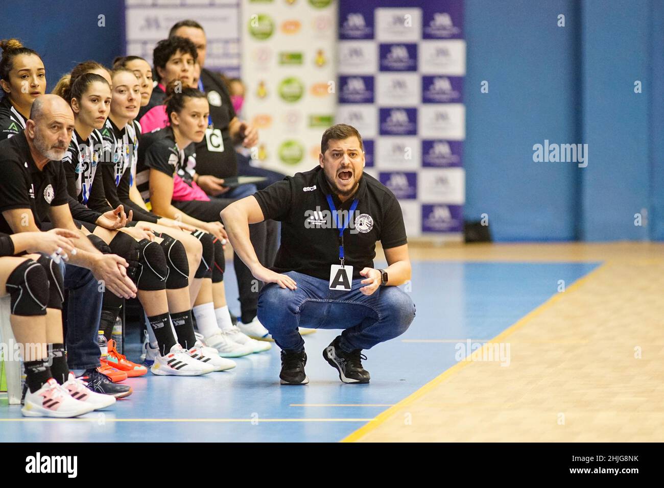 Malaga, Spain. 29th Jan, 2022. Costa del Sol Malaga Coach Jesus