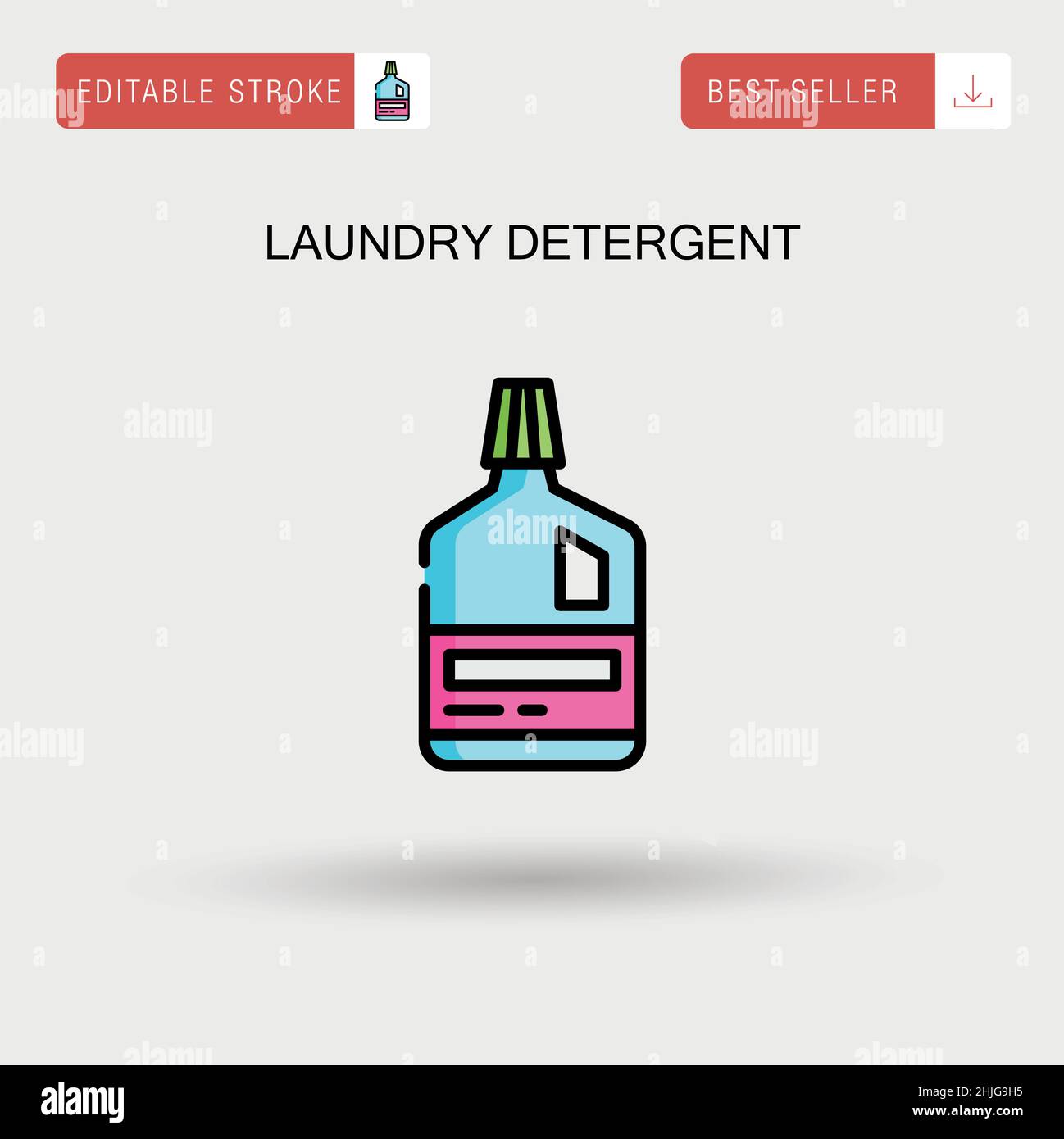 Laundry detergent Simple vector icon Stock Vector Image & Art Alamy