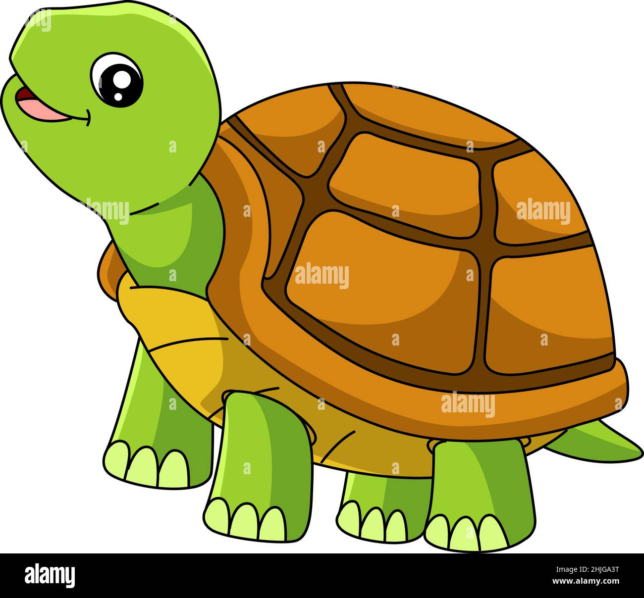 Cheerful Cartoon Turtle Puzzle for Kids | MUSE AI