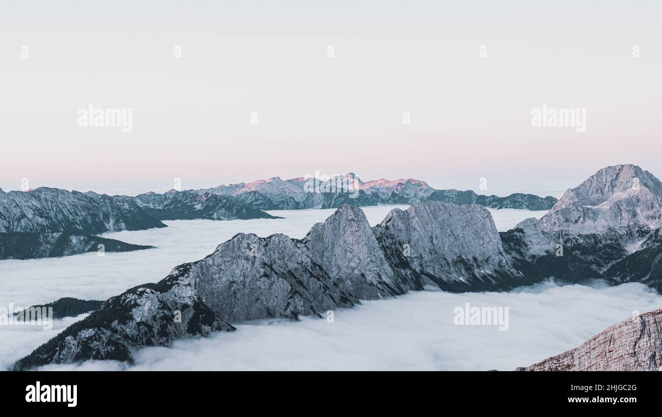 Stunning view of beautiful mountains Stock Photo - Alamy