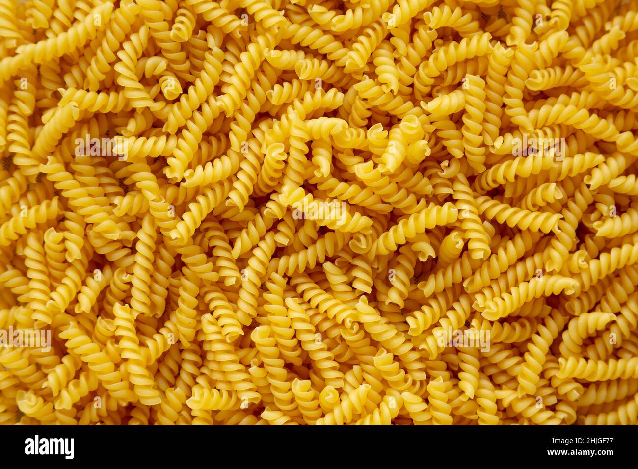 Raw Dry Organic Rotini Pasta Ready to Cook Stock Photo Alamy