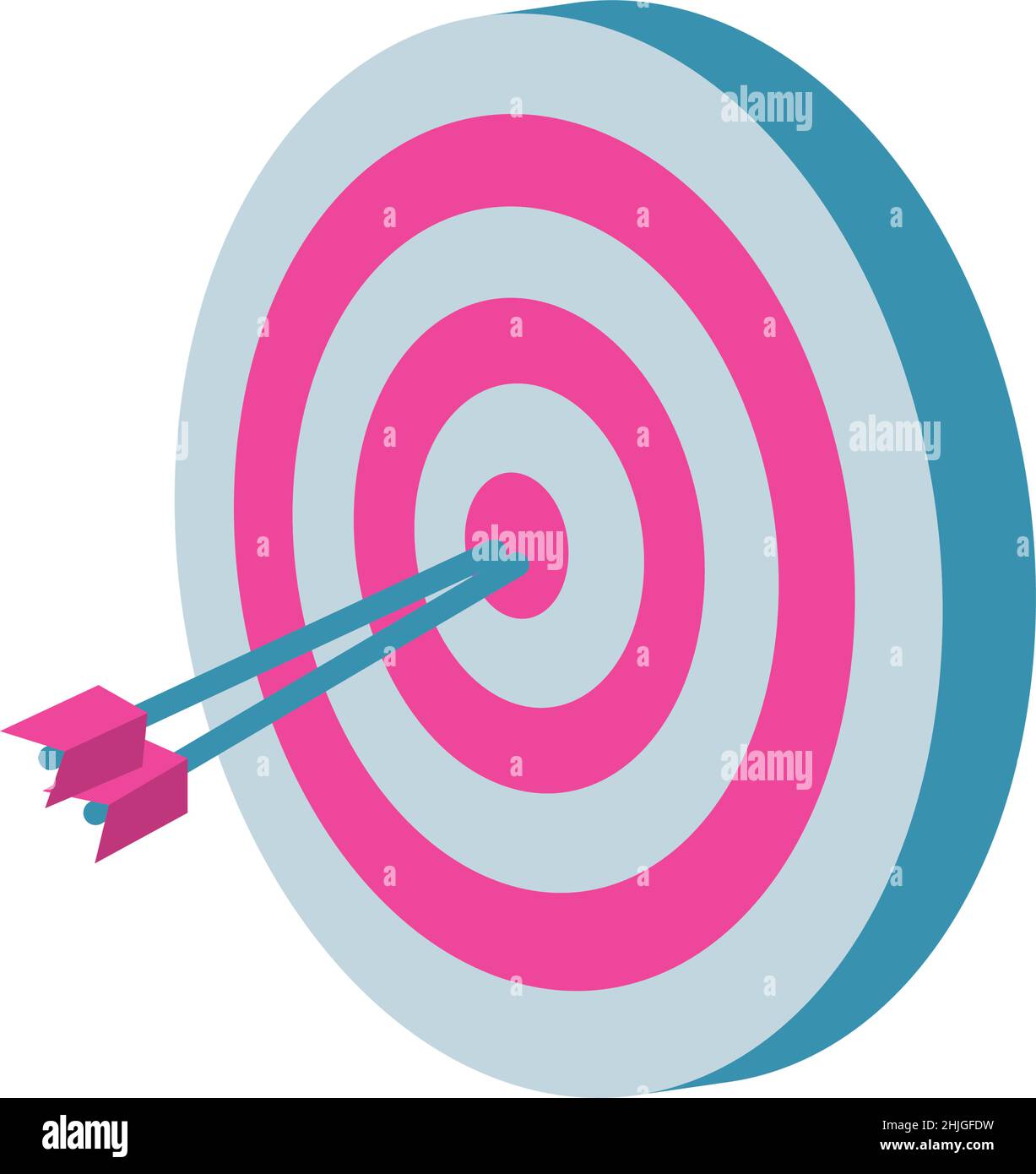 pink target design over white Stock Vector Image & Art Alamy