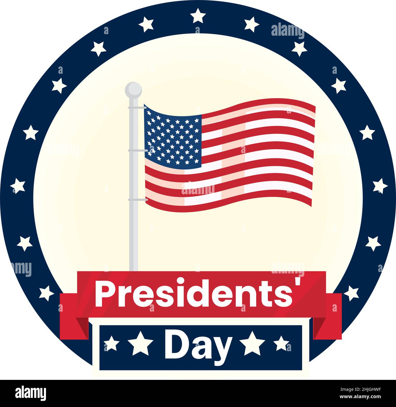 president day stamp with lettering Stock Vector Image & Art - Alamy