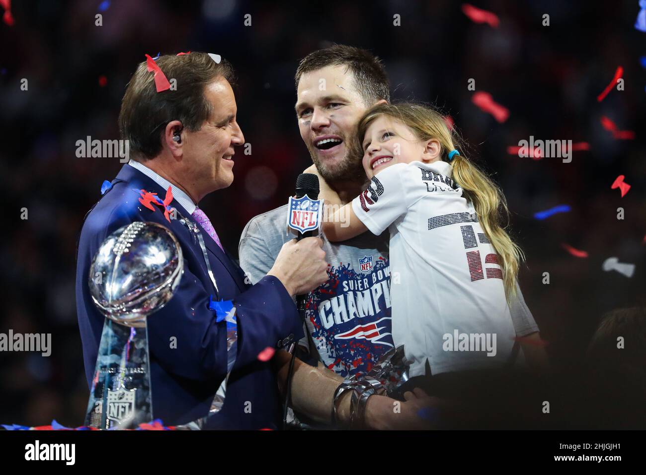 Tom brady and vivian lake brady hi-res stock photography and images - Alamy