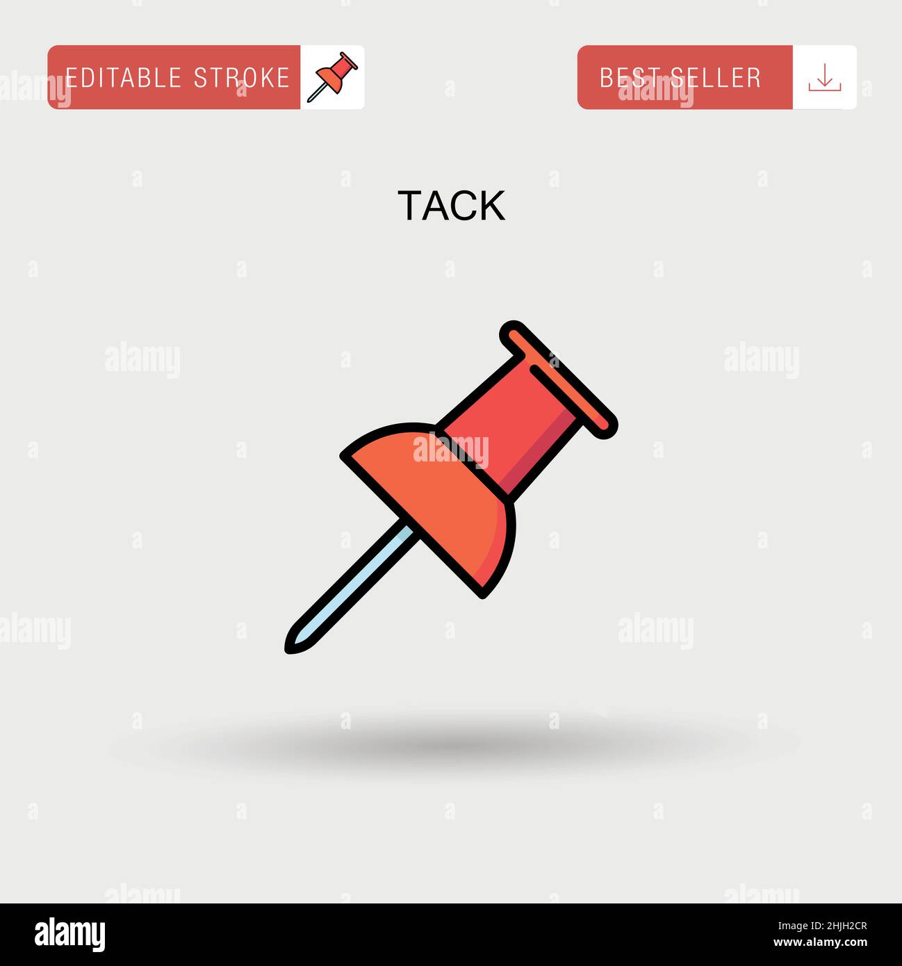 Tack icon hi-res stock photography and images - Alamy