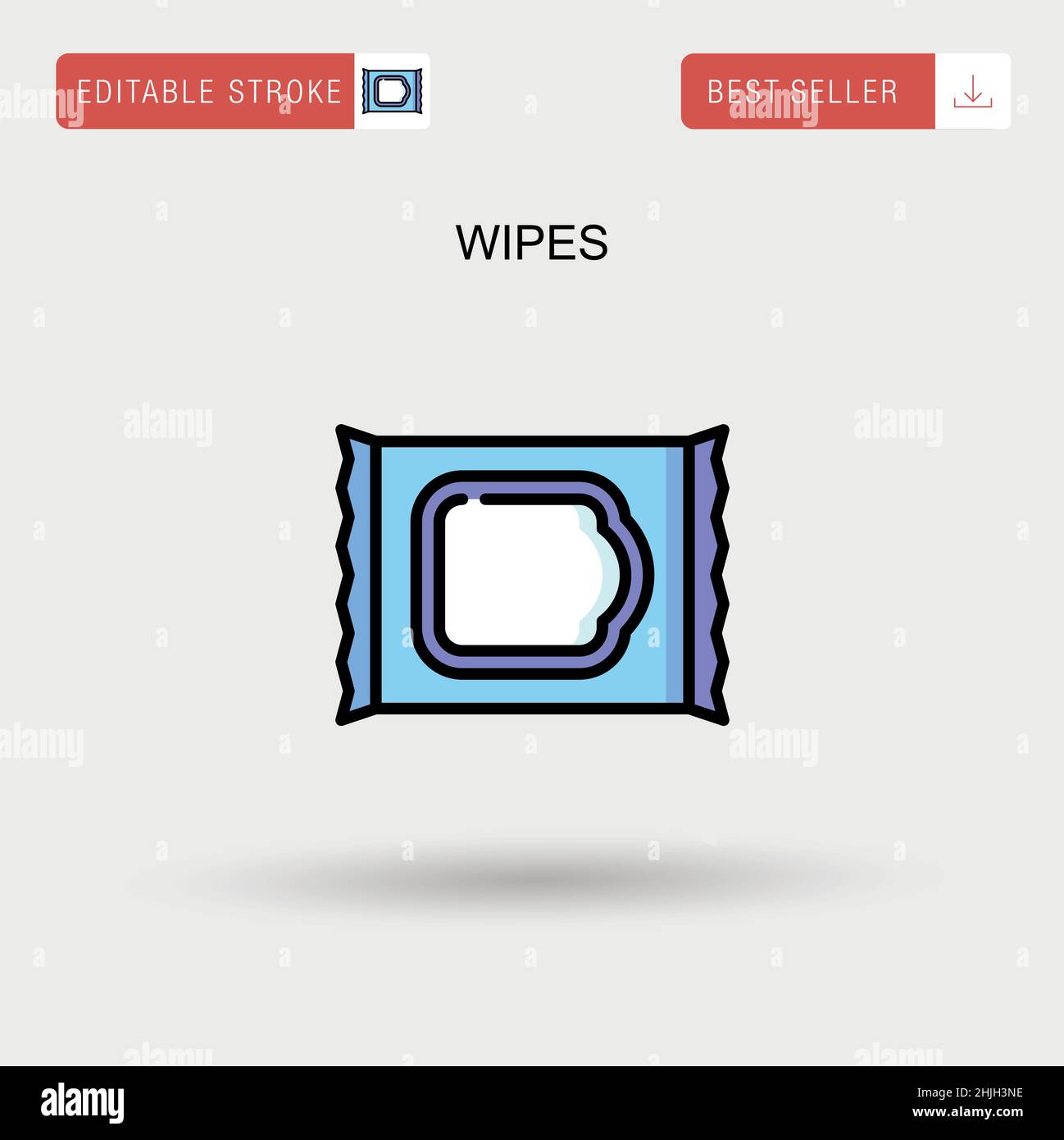 Alcohol wipes Stock Vector Images - Alamy