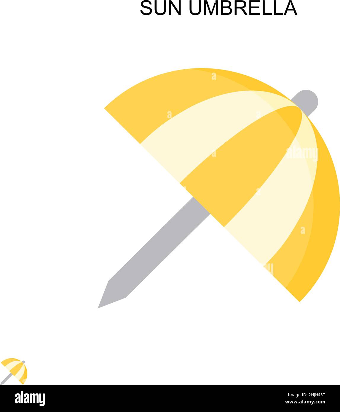 Umbrella parasol sun shade Stock Vector Images - Alamy