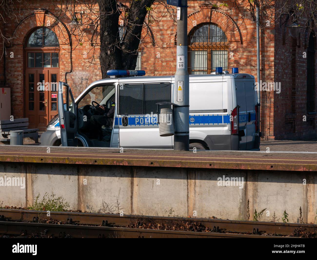 Police bus hi-res stock photography and images - Alamy