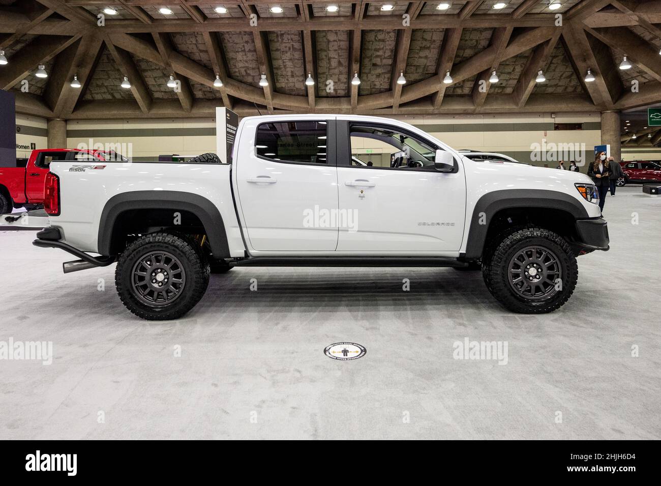 Baltimore, United States. 28th Jan, 2022. January 28, 2022 - Baltimore, MD, United States: A 2022 Chevrolet Colorado ZR2 Bison at the Maryland Auto Show. (Photo by Michael Brochstein/Sipa USA) Credit: Sipa USA/Alamy Live News Stock Photo